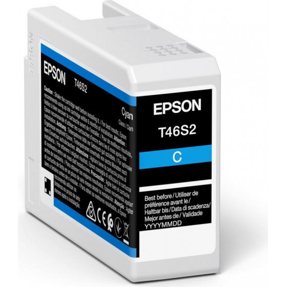 Epson Ink T46S2 Cyan - 25ml - (C13T46S200)