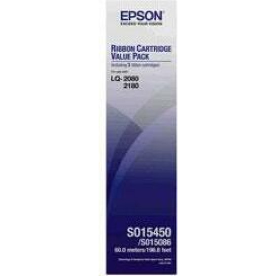 Epson Ribbon Black - 8 Million Letters - (C13S015086)