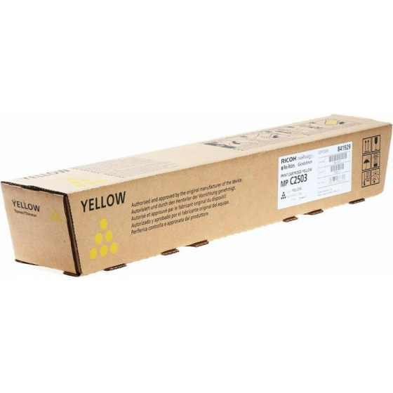 Ricoh Toner Copier Yellow - 5.5K Pgs - (841929)