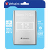 Verbatim VERB. 2.5''Hdd EXT. 3.0 Silver 1TB - (53071)