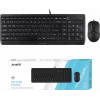 A4 Tech Fstyler Combo F1512S ��������� ������������ �/� Usb FK15 EN/Gr + ��������� ������� FM12S Black GR