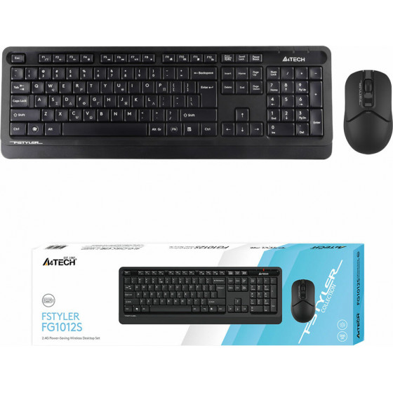 A4 Tech Fstyler Combo FG1012S �������� ������������ �/� Usb FGK-10 EN/Gr + �������� ������� FG12S ������� Click Black GR
