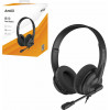 A4 Tech Stereo 3.5mm ��������� ��������� �� ��������� HS-10 Wired Headphones Black GR