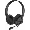 A4 Tech Stereo 3.5mm ��������� ��������� �� ��������� HS-10 Wired Headphones Black GR