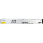 Canon Toner Copier C-EXV51Y Yellow -60K Pgs - (0484C002)