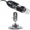 GloboStar Digital Electron Microscope With 8 Led - ������� ����������� ����������� �� 8 Led Usb & Type-C Adapter Dc 5v x1600 Zoom Mode - Video Camera 2MP 1600x1200 �3.5 x �12cm - (79995)