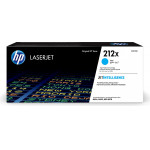 Hewlett Packard HP 212X High Yield Cyan Original Laserjet Toner Cartridge - (W2121X)