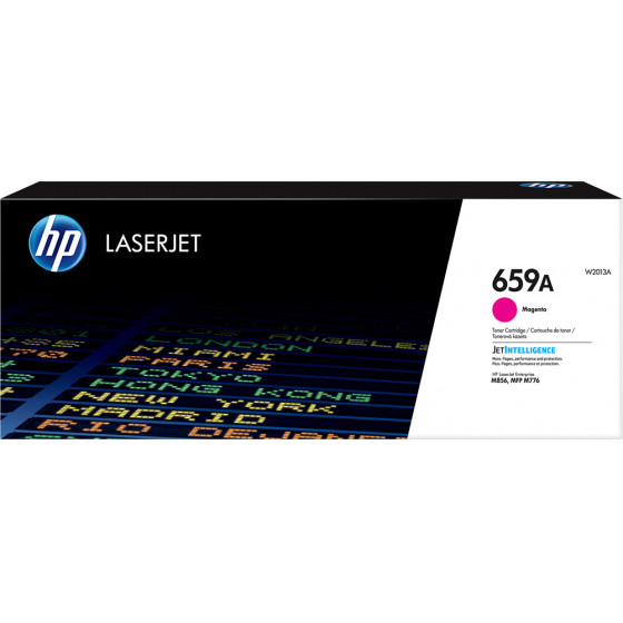 Hewlett Packard HP 659A Magenta Original Laserjet Toner Cartridge - (W2013A)