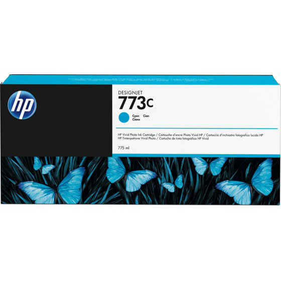 Hewlett Packard Ink HP Designjet Z6600,6800 775ml Cyan - (C1Q42A)
