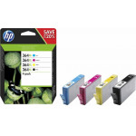 Hewlett Packard Ink HP No 364 Xl Black-Cyan-Magenta-Yellow Crtr Combo Pack - (N9J74AE)