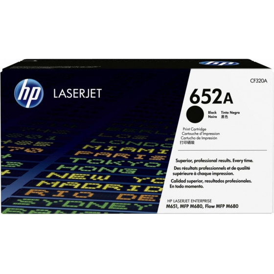 Hewlett Packard Toner Color Lj Enterprise M651,Mfp M680 Black - 11,5K Pgs - (CF320A)