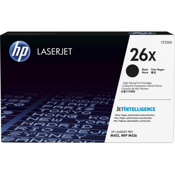 Hewlett Packard Toner HP 26A Lj Mfp M426 Black 2 x 9K Dual Pack - (CF226XD)