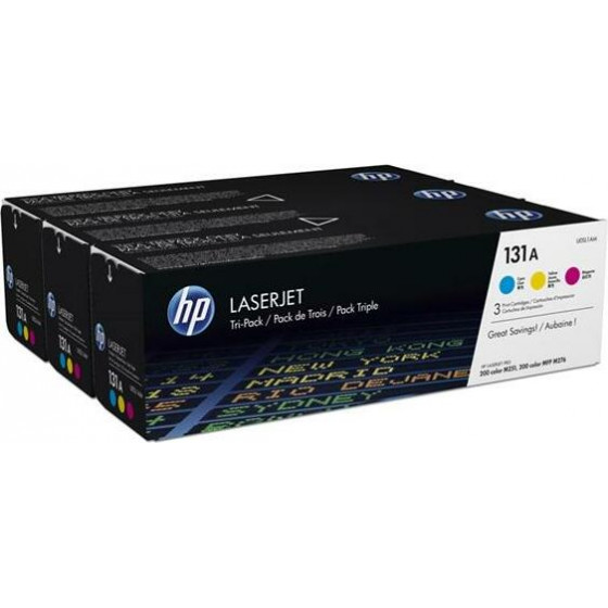 Hewlett Packard Toner Laser HP 131A Lj Pro 200 Cym (Tri-Pack) - (U0SL1AM)