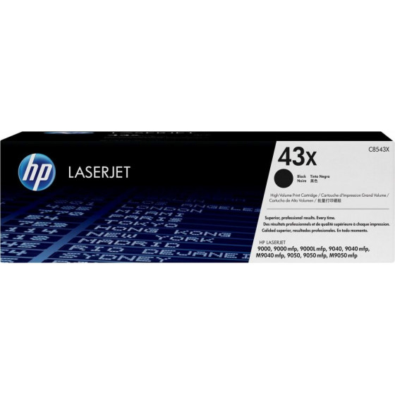 Hewlett Packard Toner Laser HP Lj 9000 Black 30K Pgs - (C8543X)