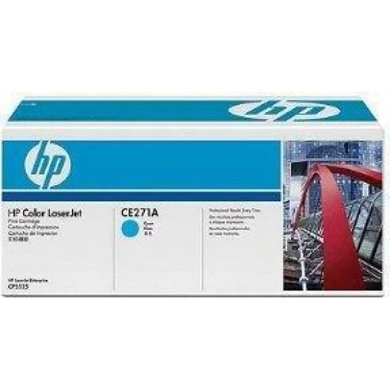 Hewlett Packard Toner Laser HP Lj Color CP5525 271A Cyan - 15K Pgs - (CE271A)