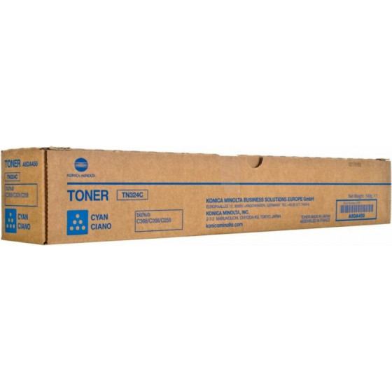 Konica Toner -Minolta TN-324C Cyan 26k - (A8DA450)