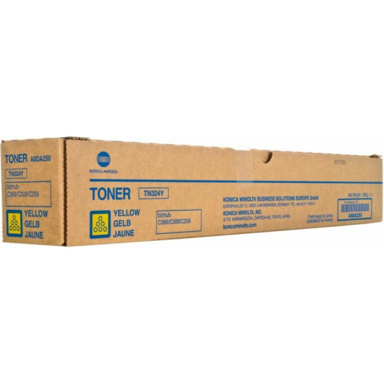 Konica Toner -Minolta TN-324Y Yellow 26k - (A8DA250)