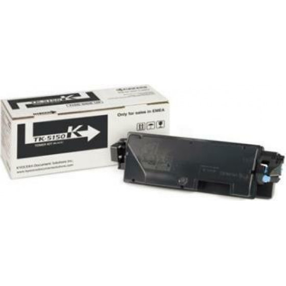 Kyocera Toner Laser Mita TK-5150K Black - 12K Pgs - (1T02NS0NL0)