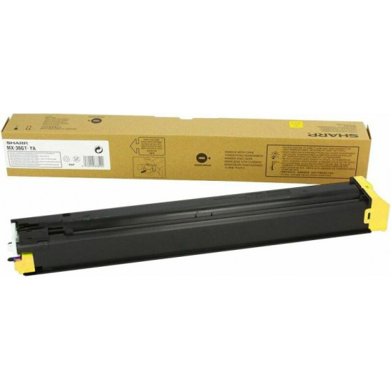 Sharp Toner Copier Yellow 15k Pgs - (MX-36GTYA)