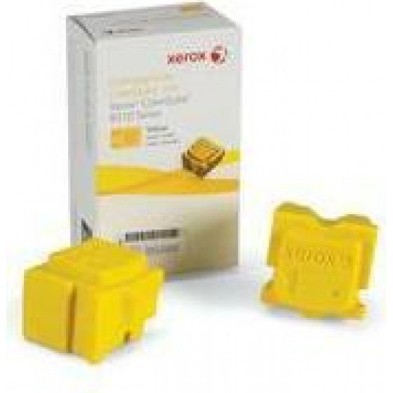Xerox Ink Colorstiox Solid Yellow - 2STicks 2x2.2k Pgs - (108R00933)