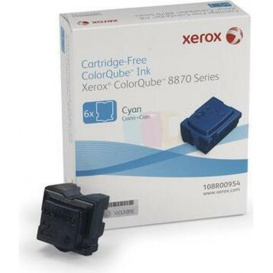 Xerox Toner Tektronix Cyan - 17.3K Pgs - (108R00954)