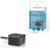 Nedis CAGB22945BK Stereo Audio Adapter 3.5 Mm Male - 2x 3.5 Mm Female Black