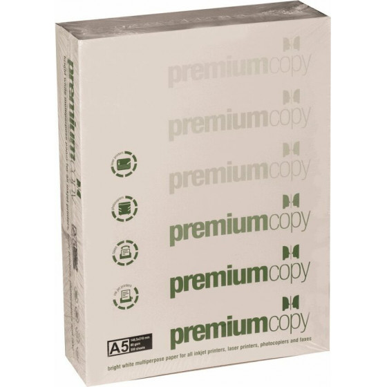 ����� A5 - Premium, 80gr, 500 ����� - (9073)