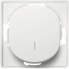 Eon E6191.0 Single-Pole Switch With Indication Without Cover Frame White - (ERW-EON-E6191.0)
