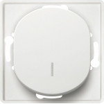 Eon E6191.0 Single-Pole Switch With Indication Without Cover Frame White - (ERW-EON-E6191.0)