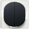 Eon E606.E1 Serial Switch Without Cover frame, soft-Touch Black - (ERW-EON-E606.E1)