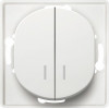 Eon E626.0 Serial Switch With Indication Without Cover Frame White - (ERW-EON-E626.0)
