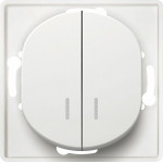 Eon E626.0 Serial Switch With Indication Without Cover Frame White - (ERW-EON-E626.0)