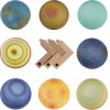 GloboStar Moon ��� 8 ���. �������� ����������� ��������� �������� Led 2W 120lm 360� Dc 5V - �������� �������� ���� ���������������� & ���� - Dimmable - Cct ����� ����� 3000K - ����� ����� 6000K - �8 x �11 - ��������� - (79609)