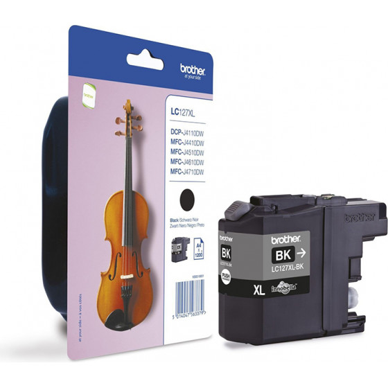 Brother Inkjet Black Cartridge (LC-127XLBK) (BRO-LC-127XLBK) - (LC127XLBK)