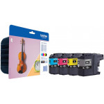 Brother Inkjet Cyan/Magenta/Yellow/Black Cartridge (LC-127XLVALBPDR) (BRO-LC-127XLVALBPDR) - (LC127XLVALBPDR)