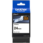 Brother P-Touch Pattern Bond White On Transparent 3m x 24mm - (STE151)