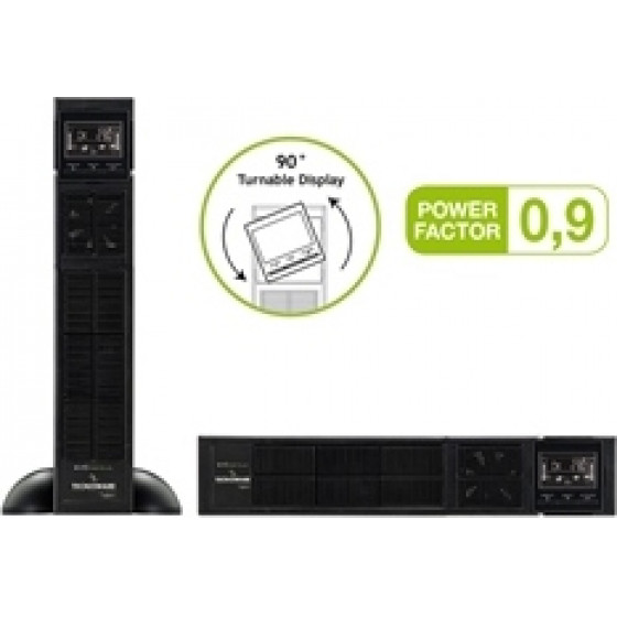 Tecnoware Ups Evo Dsp Plus 3600 R/T He Pf 0.9 Iec Together ON, 3600VA/3240W, On Line Dsp Double CONVERSION, 1YW Electronic Parts & BATTERIES. - (FGCEDP3602RTIEC)