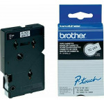 Brother P-Touch Laminated Black On White 7,7m x 12mm - (TC201)