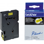 Brother P-Touch Laminated Black On Yellow 7,7m x 12mm - (TC601)