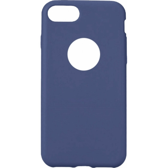 Senso Soft Touch Iphone 7 Plus Blue With Hole Backcover - (SESTIP7PBLH)