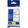 Brother P-Touch Flexible Laminated Black On White 8m x 9mm - (TZEFX221)
