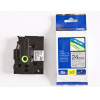 Brother P-Touch Laminated Black On Mat Silver 8m x 24mm - (TZEM951)