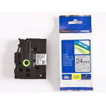 Brother P-Touch Laminated Black On Mat Silver 8m x 24mm - (TZEM951)