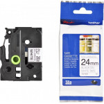 Brother P-Touch Non Laminated Black On White 8m x 24mm - (TZEN251)