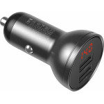Baseus Car Charger Digital Display 3-in-1 Cable �����/���� - (TZCCBX-0G)