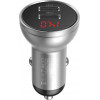 Baseus Car Charger Digital Display ����� (24W) - (CCBX-0S)