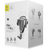 Baseus Car Mount Gravity Phone Holder Black - (SUYL-01)