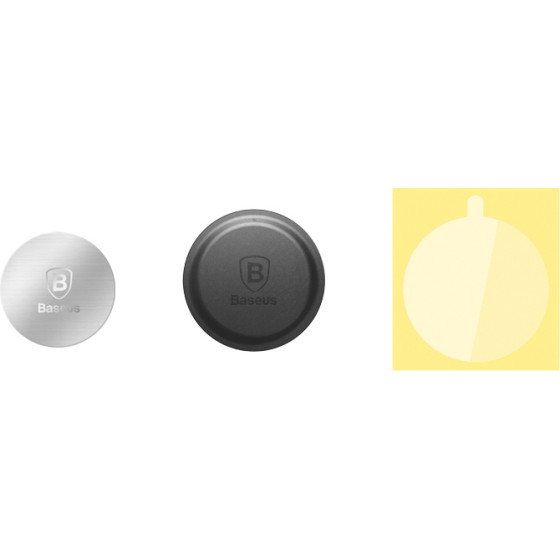 Baseus Car Mount Magnet Iron Suit For Cases Silver - (ACDR-A0S)