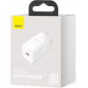 Baseus Super Si 1C Travel Quick Charger White (25W) - (CCSP020102)
