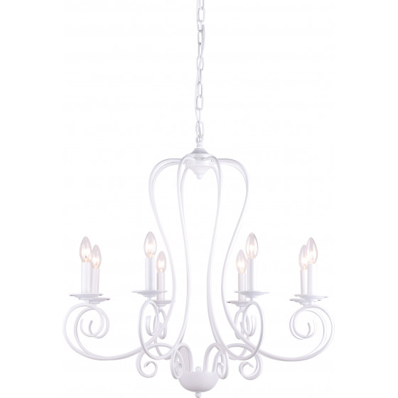 Homelighting C114-8 LARO PENDANT LAMP WHITE 1Z1 - (77-3659)